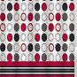 Luna Design Bright Fabric Bath Shower Curtain 100% Polyester (70"x72") NEW