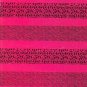 Pink & Black Jungle Print Design PEVA Sultan's Linens Shower Curtain 70"x72" NEW