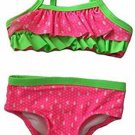 Pink Green Watermelon Baby Girls 2-Piece Bikini Swim Suit Swimsuit 18 Months NEW Pink Green Watermelon Baby Girls 2-Piece Bikini Swim Suit Swimsuit 18 Months NEW