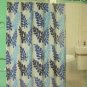 Tropical Leaves Pattern Bath Shower Curtain Fabric 70x72 Inch NEW