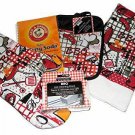 5 Pc BBQ Set & Hints Booklet - Potholder, Mitt, Grill Cleaning Stone & Towel NEW 5 Pc BBQ Set & Hints Booklet - Potholder, Mitt, Grill Cleaning Stone & Towel NEW