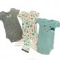 PREEMIE & Newborn 3 PK Carter Infant Baby One Piece Creepers NEW