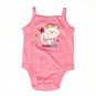 Garanimals Baby Girl Pink One Piece Kitty "Daddy's Girl" Cami Tank NEW