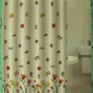 Blossom Pattern Butterflies Bath Shower Curtain Fabric 70 By 72 Inch NEW Blossom Pattern Butterflies Bath Shower Curtain Fabric 70 By 72 Inch NEW