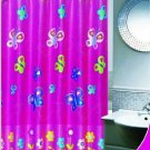 Butterfly Spring Bath Shower Curtain Set with Hooks Purple - NEW in package Butterfly Spring Bath Shower Curtain Set with Hooks Purple - NEW in package