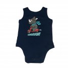 Garanimals Baby Navy Blue Rino on Scooter One Piece Tank NEW