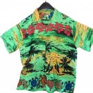In Gear Men's Tropical Hawaiian Shirt , sz LG Surfing Hawaii Turtles Hibiscus In Gear Men's Tropical Hawaiian Shirt , sz LG Surfing Hawaii Turtles Hibiscus