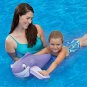 Portable Pals Foam Handle Inflatable Kickboard, Purple Shark Pool, Lake NEW