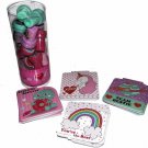 Party Favors Note Pads & Ink Stampers 12 sets NEW - Birthday or Valentines Day Party Favors Note Pads & Ink Stampers 12 sets NEW - Birthday or Valentines Day