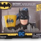 Batman Super Smile Set - Toothbrush Holder, Toothbrush & Rinse Cup NEW Batman Super Smile Set - Toothbrush Holder, Toothbrush & Rinse Cup NEW