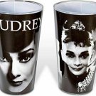 Audrey Hepburn 16 oz Pint Glasses Set of 2  New in Box Gift Set Retro