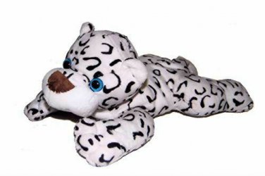 Spotted Snow Leopard Plush Stuffed Toy Animal 10 inches Long NEW