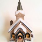 Department 56 Whispering Pines Chapel Porcelain Lighted Church Pine Isles