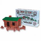 Toy 37 pc Log Cabins Building Toy Log Camp, Made in The USA, Ages 4 and Up NEW Toy 37 pc Log Cabins Building Toy Log Camp, Made in The USA, Ages 4 and Up NEW