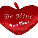 Personalized Mini Valentine's Stuffed Plush Heart Pillow 8 x 5 in - custom Name Personalized Mini Valentine's Stuffed Plush Heart Pillow 8 x 5 in - custom Name