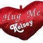 Personalized Mini Valentine's Stuffed Plush Heart Pillow 8 x 5 in - custom Name