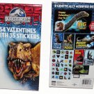 Jurassic Park Valentine's Day Cards Party School Exchange 34 Cards & Stickers Jurassic Park Valentine's Day Cards Party School Exchange 34 Cards & Stickers