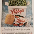 Vintage 2 Side Libby's Frozen Foods & Dove Soap Ad FEB. 1965 BH&G Magazine