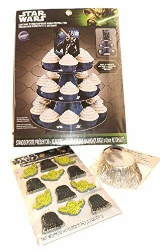 Star Wars Theme Party Pack Supplies - Birthday or Party - Cupcake Decoration Kit