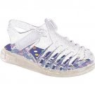 Garanimals Toddler Girls Clear Glitter Soft Jelly Shoes Sandals Sz 5 NEW