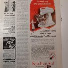 1951 Vintage KitchenAid Mixer 1/2 Page Ad Better Homes & Garden Magazine 1951 Vintage KitchenAid Mixer 1/2 Page Ad Better Homes & Garden Magazine