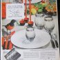 Vintage Libbey Crystal Glasses Ad October 1958 Better Homes & Gardens Magazine