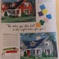Vintage 2 Sided Wunda Weave Carpet & National Paint Ad APRIL 1951 BH&G Magazine