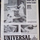 Vintage Universal Gas Range Oven Ad October 1958 Better Homes & Gardens Magazine Vintage Universal Gas Range Oven Ad October 1958 Better Homes & Gardens Magazine