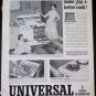 Vintage Universal Gas Range Oven Ad October 1958 Better Homes & Gardens Magazine