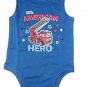 Fireman Firetruck Little American Hero Tank Top Baby Outfit NEW choose size