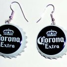 Corona Beer Real Bottle Cap Fashion Novelty Earrings Jewelry