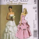 McCall's Pattern Bridal Elegance Formal Dresses M5321 NEW UNCUT 2 sz available
