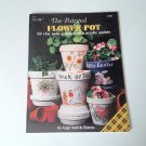 Plaid Painted Flowerpot - 28 clay Pot Design instructions and Patterns Holidays