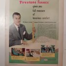 Vintage Firestone Foamex Ad APRIL 1951 BH&G Magazine Vintage Firestone Foamex Ad APRIL 1951 BH&G Magazine