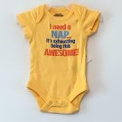 Infant Baby “I Need a Nap” One Piece Creeper outfit NEW 0-3 mos Infant Baby “I Need a Nap” One Piece Creeper outfit NEW 0-3 mos