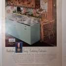 Vintage 2 Side Nevamar Tabletop & Elkat Sink Kitchen Ad APRIL 1951 BH&G Magazine