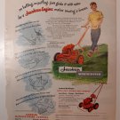 Vintage Jacobsen Lawn Mower Ad APRIL 1951 BH&G Magazine