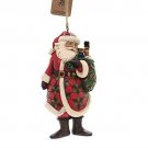 Enesco Jim Shore Hanging Ornament Santa with Toy Bag NIB 4 in. tall Handcrafted Enesco Jim Shore Hanging Ornament Santa with Toy Bag NIB 4 in. tall Handcrafted