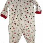 Christmas Santa, Reindeer, Trees Design Infant 100% Cotton Sleeper NEW Choose SZ