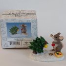 Fitz & Floyd Charming Tails "Please Just One More" Mouse Figurine #87/625