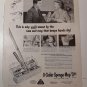 Vintage O-Cedar Sponge Mop Ad APRIL 1951 BH&G Magazine