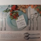 Vintage Oneida Mansion House Heirloom Silverware Ad APRIL 1951 BH&G Magazine Vintage Oneida Mansion House Heirloom Silverware Ad APRIL 1951 BH&G Magazine