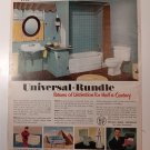 Vintage 2 Side Universal Bath Fixtures & Devoe Paint Ad APRIL 1951 BH&G Magazine