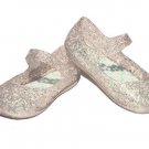 Garanimals Clear Jelly Shoes Girls Toddler Mary Jane Style Glitter sz 3 NEW