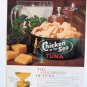 Vintage 2 Sided Chicken Sea Tuna & Marshmallow Ad Aug 1960 Better Homes Gardens