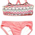 Girl's 2 Piece Bikini Swimsuit Atzec Design Size x- Small (4-5) NEW w/tags Girl's 2 Piece Bikini Swimsuit Atzec Design Size x- Small (4-5) NEW w/tags