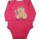 Garanimals Pink Princess In Training Infant Baby Girl Long Sleeve Creeper NEW Garanimals Pink Princess In Training Infant Baby Girl Long Sleeve Creeper NEW