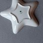 Nikko Happy Holidays Star Shaped Treat Dish 6" NIB Christmas, Ceramic