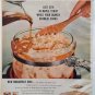 1959 Vintage 2 Sided Quaker Oats & Banana Split Fruit Ideas Ad BH&G Magazine