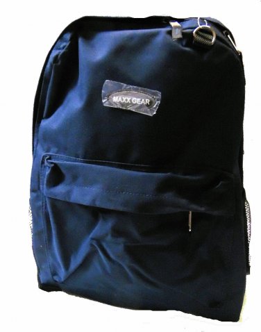 Dark Navy Blue Backpack for Work, School or Travel by MAXX Gear NEW w/ Tags